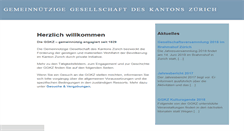 Desktop Screenshot of ggkz.ch